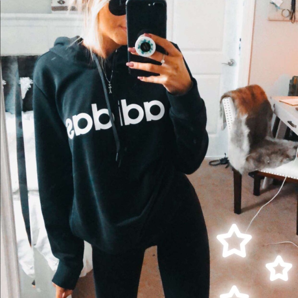 Adidas black hoodie